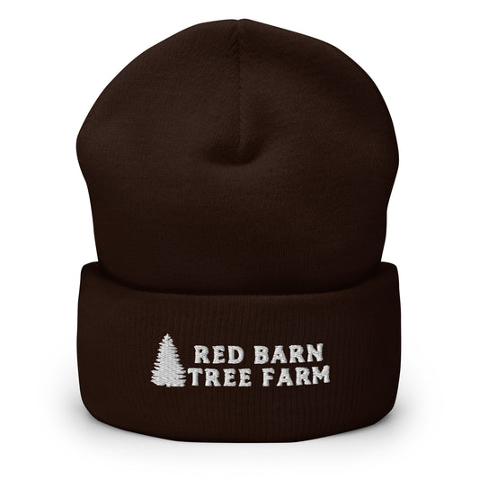 Red Barn Tree Farm Beanie